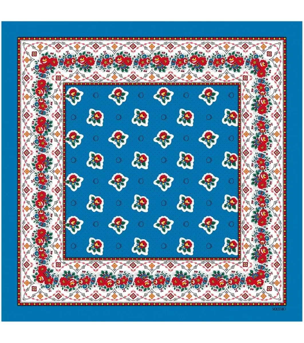 Store Bandana coton PRINTANIER 60 x 60 cm Femme Carré Coton | Toute La Collection