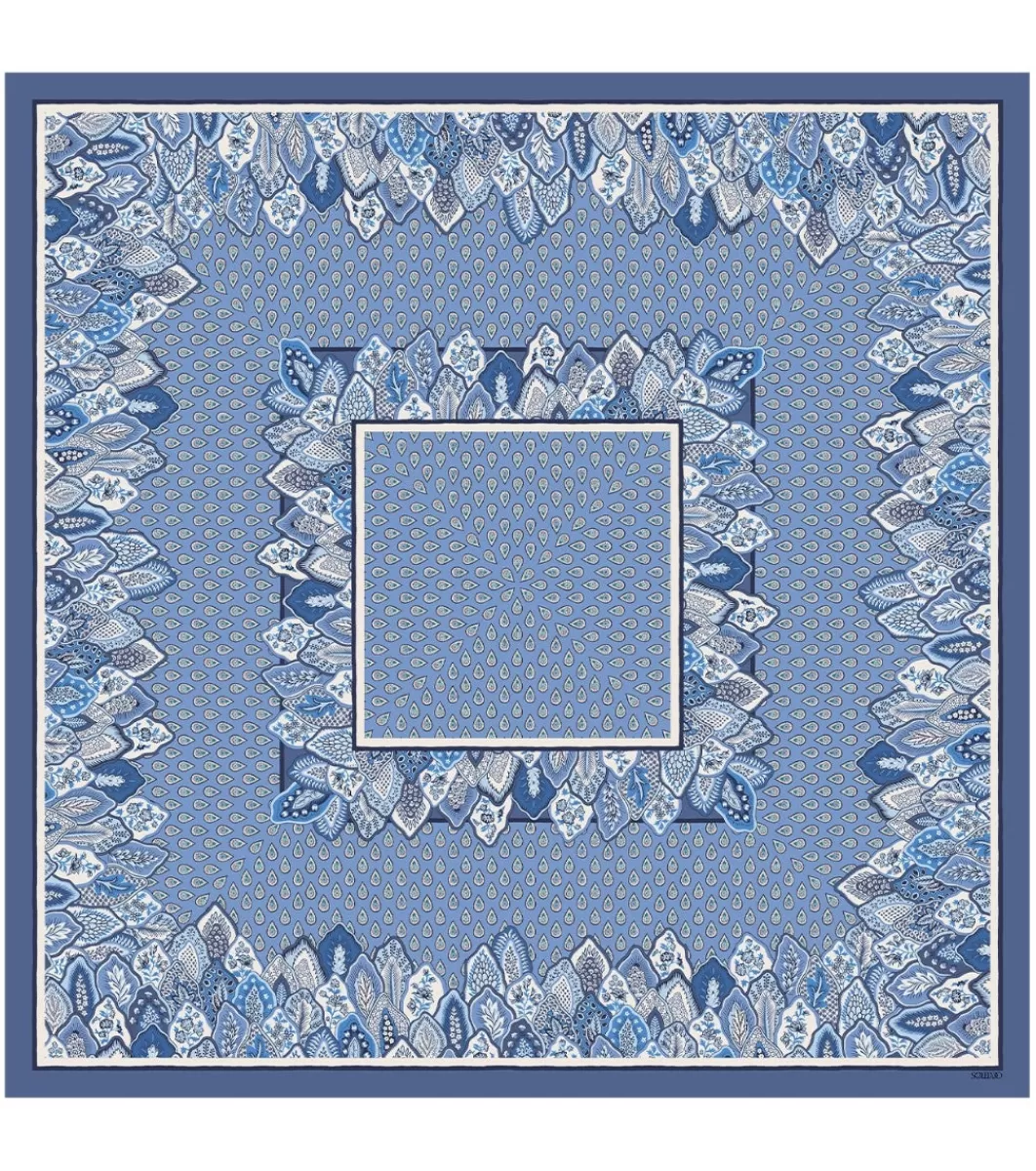 Outlet Carré de soie PARADISO 90 x 90 cm Femme Carré Soie | Toute La Collection