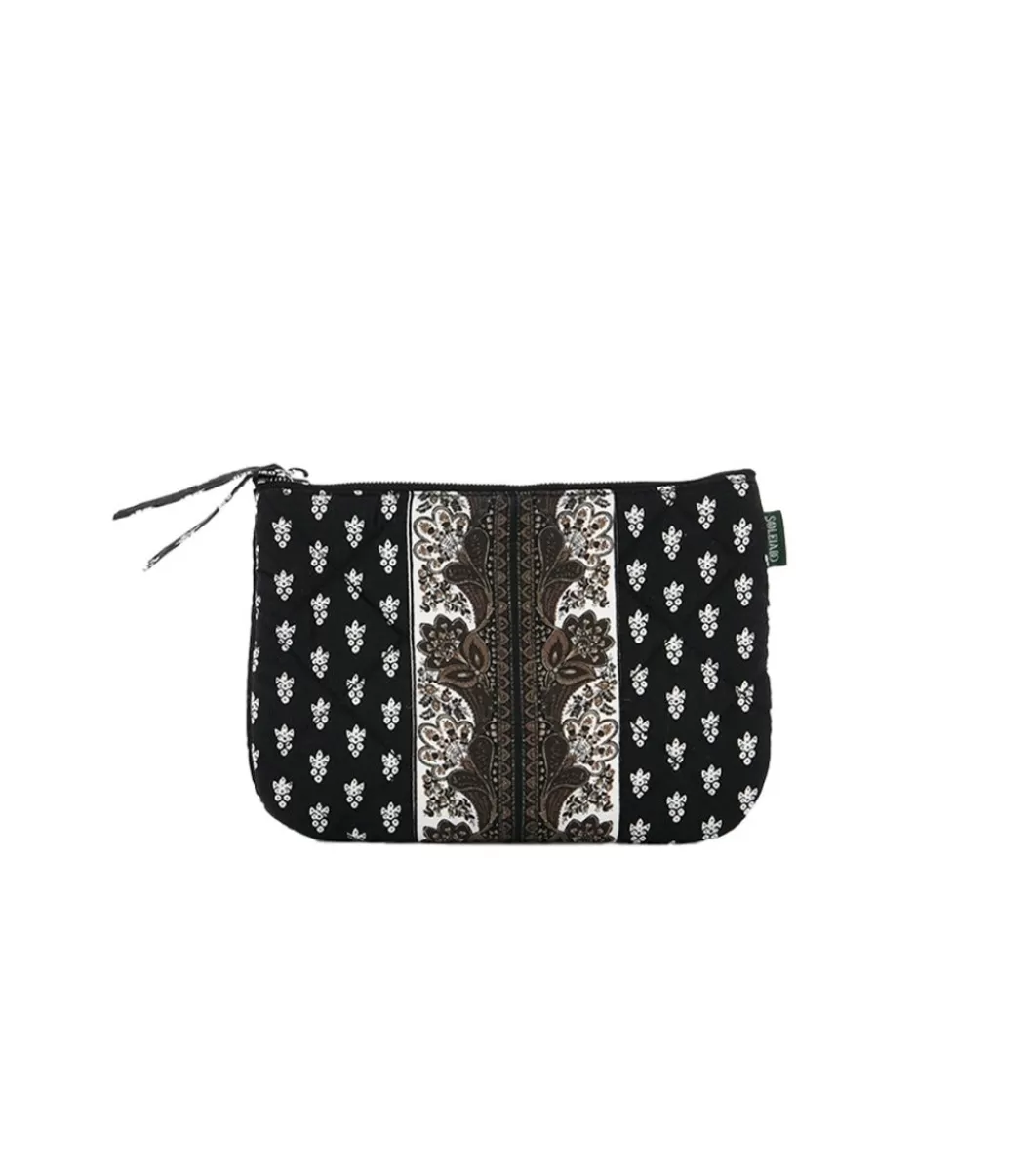 Shop Compagnon PITCHOUN La Mouche Blanc fond noir Femme Sacs