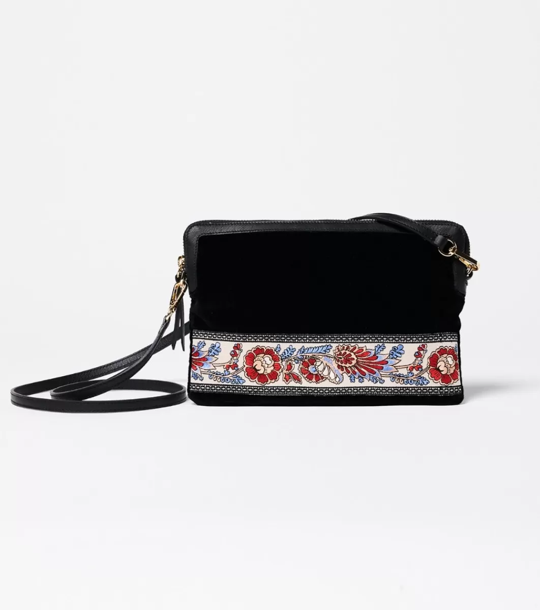 New Pochette PARADOU velours Femme Sacs