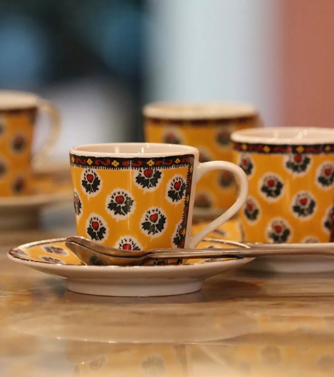 Store Tasse à café FLEUR D'ARLES Vaisselle | Nos Tables Automnales